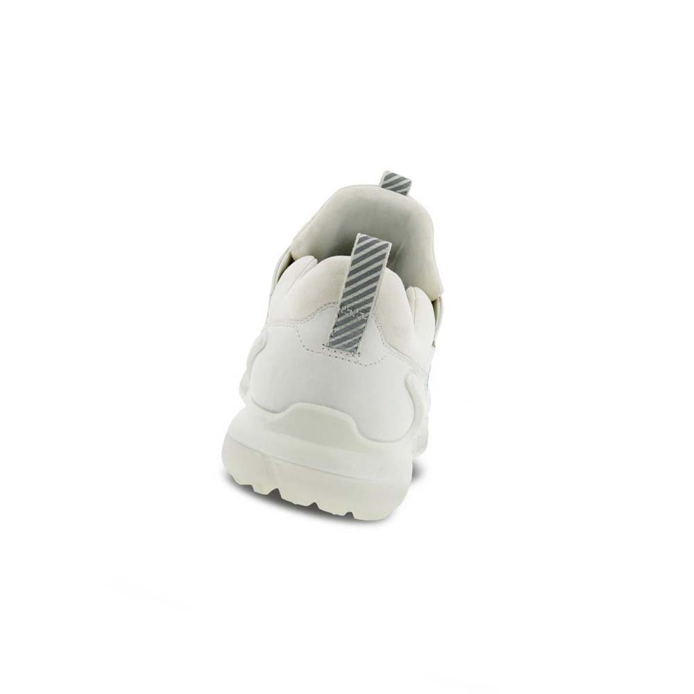 Men's Ecco Golf Biom Cool Pro Golf Shoes White | USA 545FDN